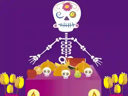 Spel Skeleton party hidden aanlyn