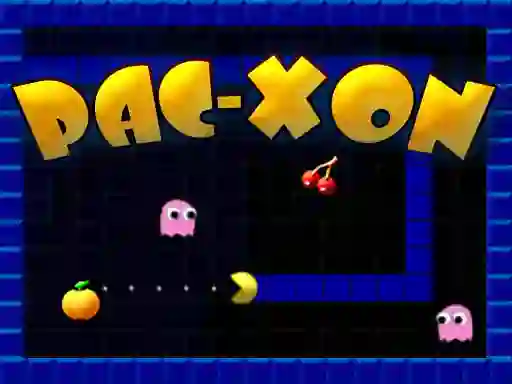 Spel Pac-Xon aanlyn