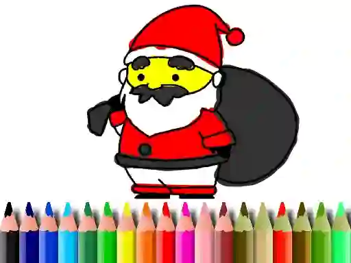 Spel Back To School: Santa Claus Coloring aanlyn