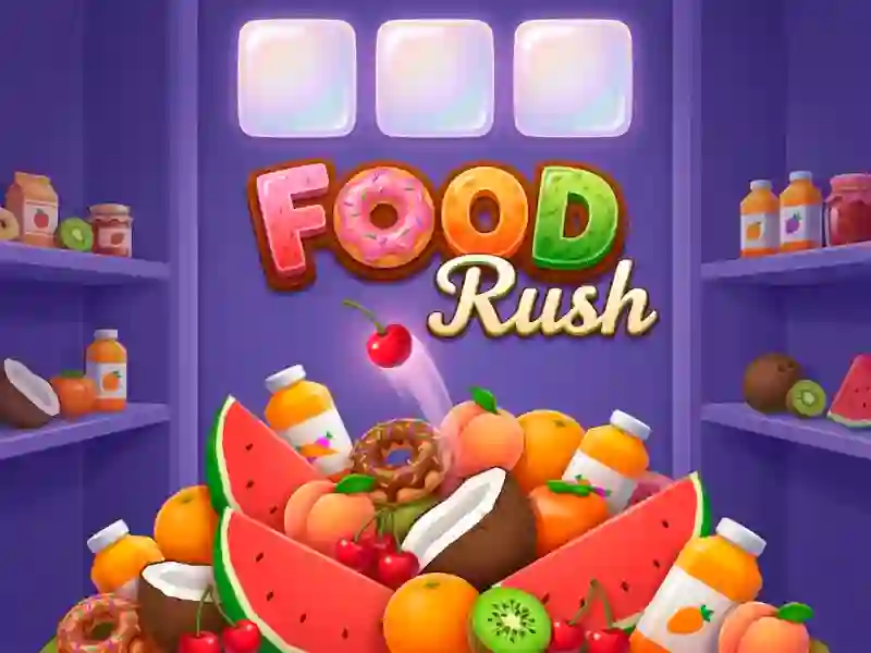Spel Food Rush aanlyn