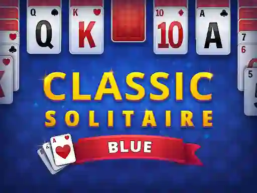 Spel Classic Solitaire Blue aanlyn