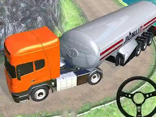 Spel Off road oil tanker transport truck aanlyn