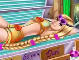 Spel Goldie Princess Tanning aanlyn