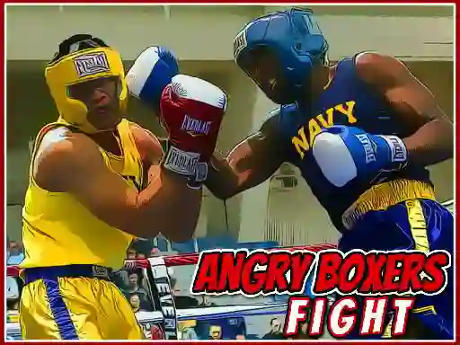 Spel Angry Boxers Fight aanlyn