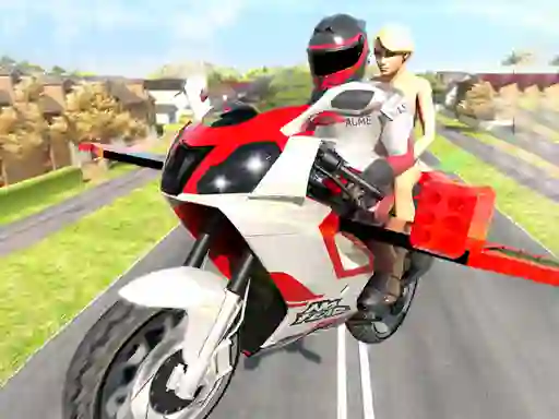 Spel Flying Motorbike Driving Simulator aanlyn
