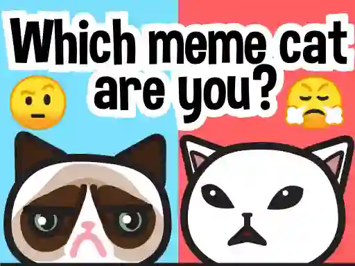 Spel Which Meme Cat Are You? aanlyn