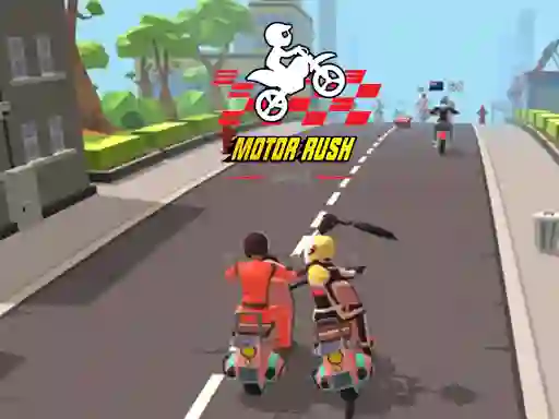 Spel Motor Rush aanlyn