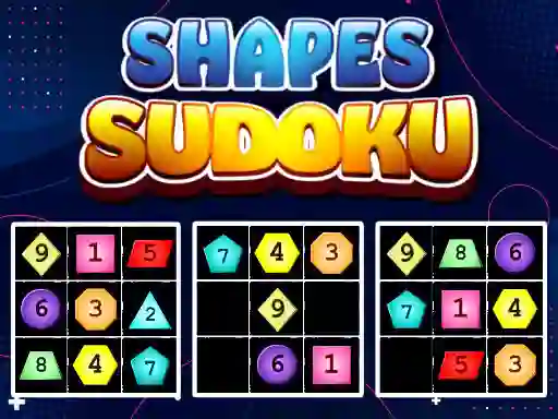 Spel Shapes Sudoku aanlyn