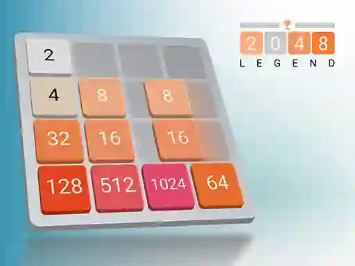 Spel 2048 Legend aanlyn