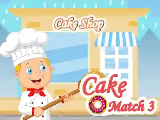 Spel Cake Match 3 aanlyn