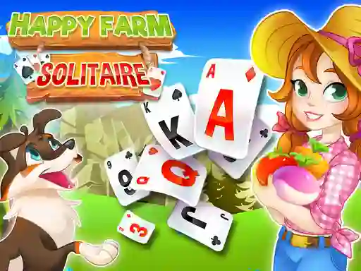 Spel Happy Farm Solitaire aanlyn