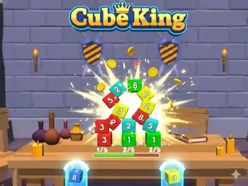 Spel Cubes King aanlyn