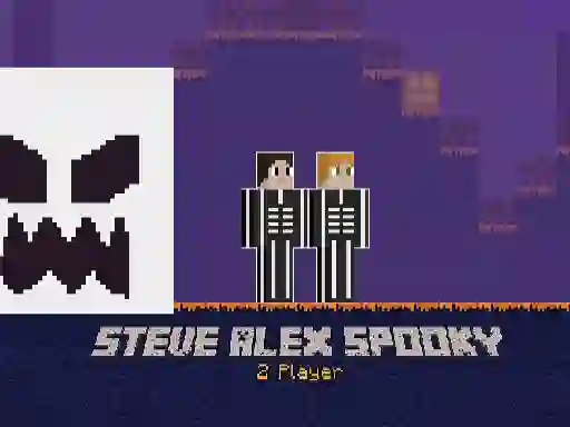 Spel Steve Alex Spooky 2 Player aanlyn