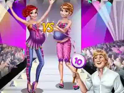 Spel Pregnant princesses on the catwalk aanlyn
