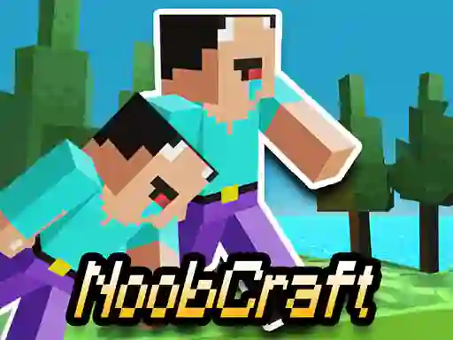 Spel Parkour Craft Noob Steve 2 aanlyn