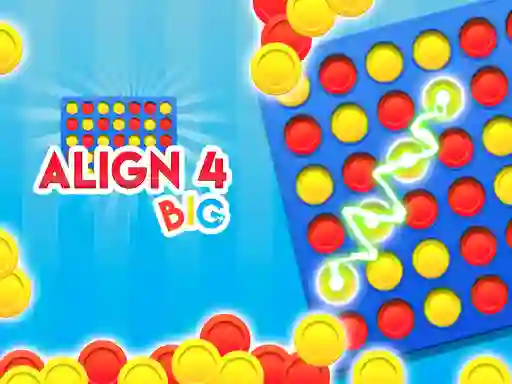 Spel Align 4 Big aanlyn