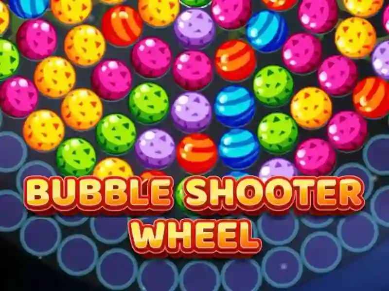 Spel Bubble Shooter Fruits Wheel aanlyn