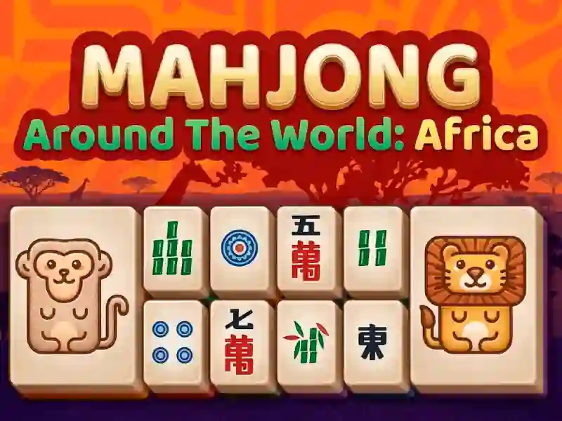 Spel Mahjong Around The World Africa aanlyn