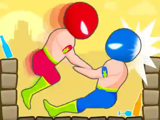 Spel Drunken Wrestle aanlyn
