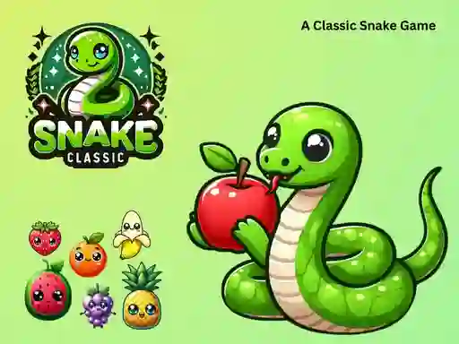 Spel Snake Classic aanlyn