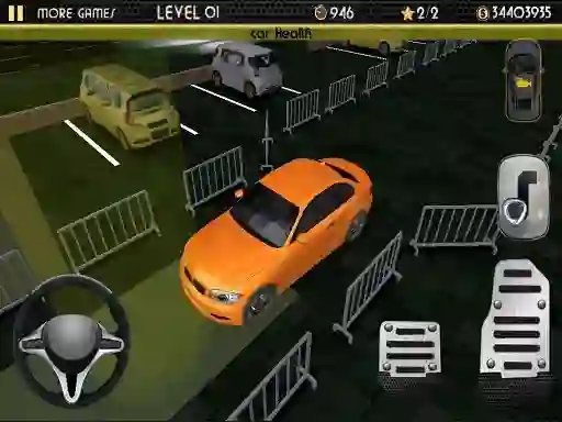 Spel Night Car Parking Simulator aanlyn