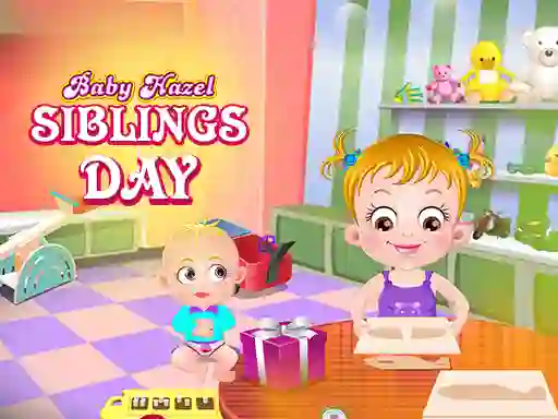 Spel Baby Hazel: Siblings Day aanlyn