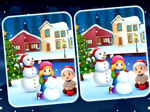 Spel Winter differences aanlyn