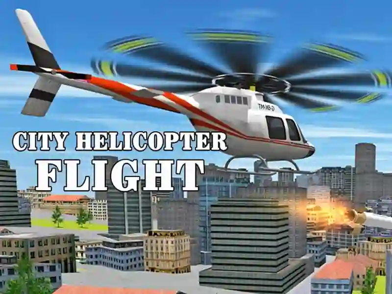 Spel City Helicopter Flight aanlyn