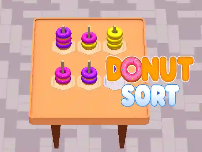 Spel Donut Sort aanlyn