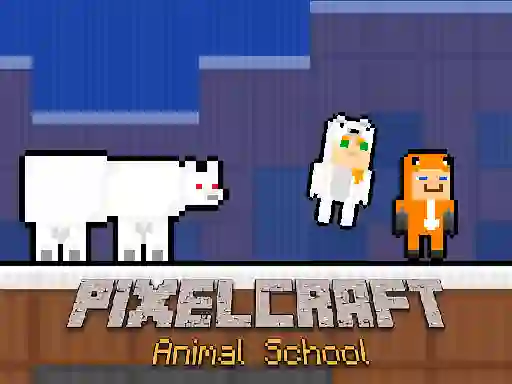 Spel PixelCraft Animal School aanlyn