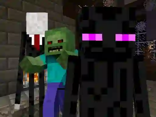 Spel Mineworld Horror aanlyn