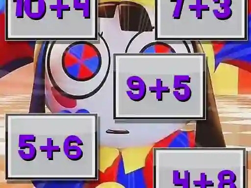 Spel Pomni Math Game aanlyn