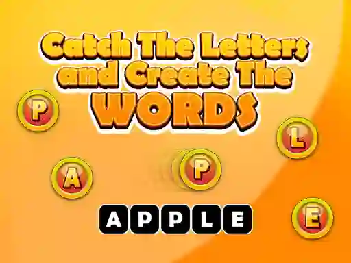 Spel Catch The Letters And Create The Words aanlyn