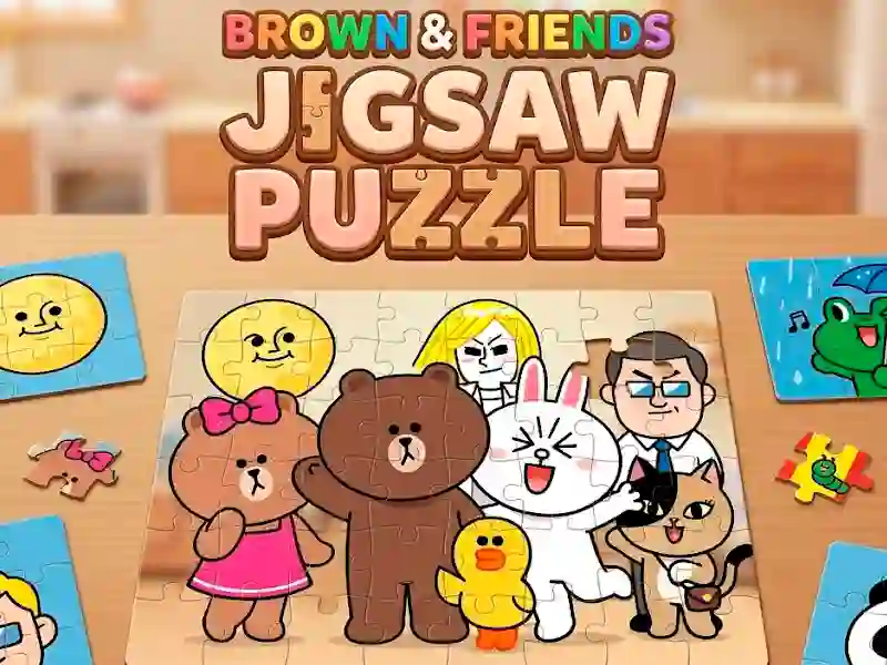 Spel Brown And Friends Jigsaw Puzzle aanlyn