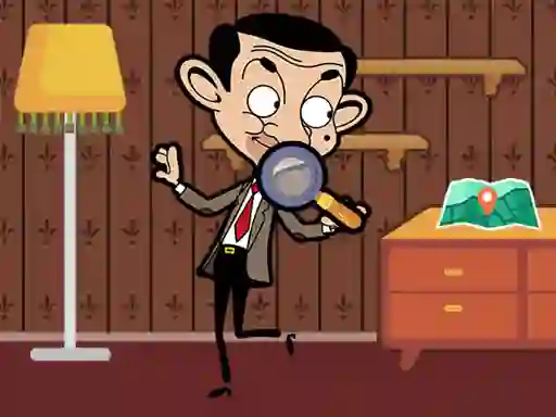 Spel Mr Bean Hidden Objects aanlyn