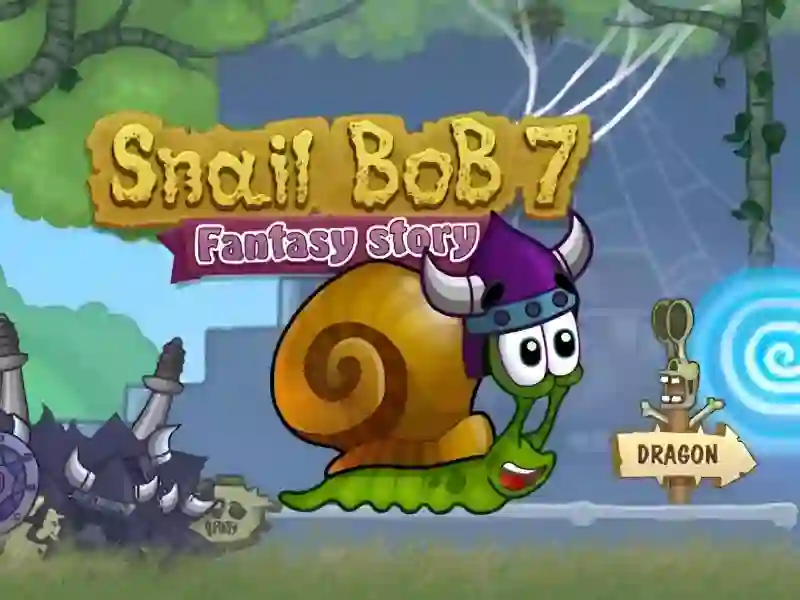 Spel Snail Bob 7 fantasy story aanlyn