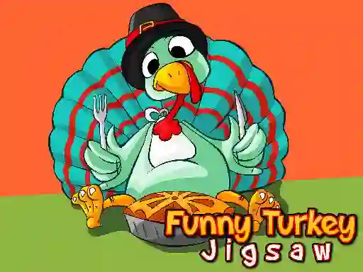 Spel Funny Turkey Jigsaw aanlyn