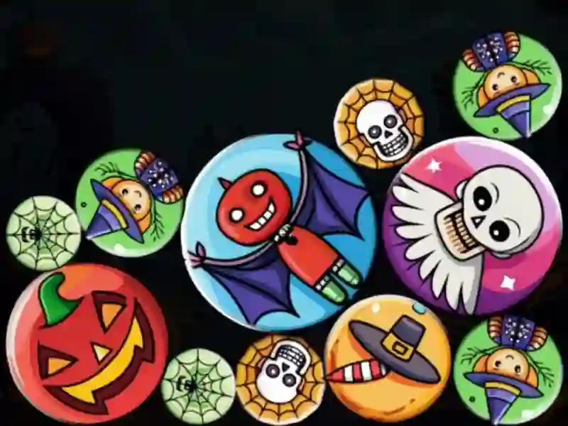 Spel Halloween Merge Promax aanlyn