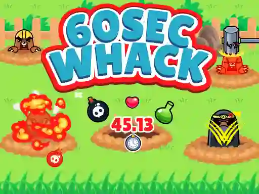 Spel 60 Second Whack aanlyn