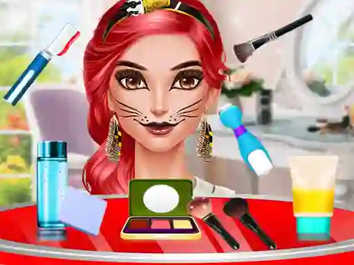 Spel Face Paint Party aanlyn