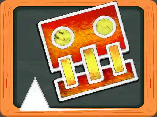 Spel Geometry Dash Blackboard aanlyn