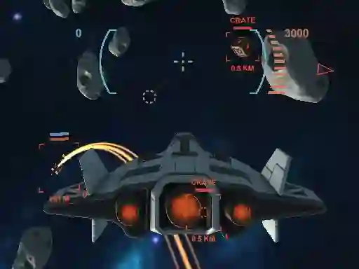Spel Space Combat aanlyn