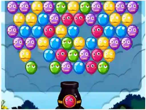 Spel Bubble shooter balloons aanlyn