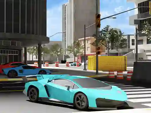 Spel Extreme Car Driving Parking aanlyn