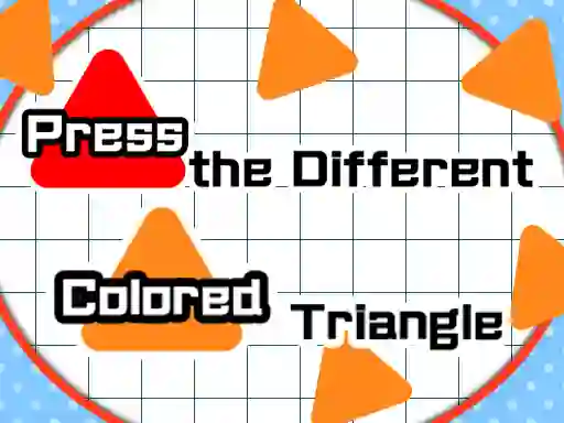 Spel Press The Different Colored Triangle aanlyn