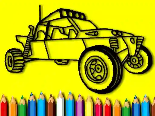 Spel Back To School: Rally Car Coloring Book aanlyn