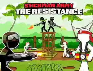 Spel Stickman Army: The Resistance aanlyn