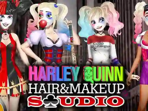 Spel Harley Quinn Hair and Makeup Studio aanlyn