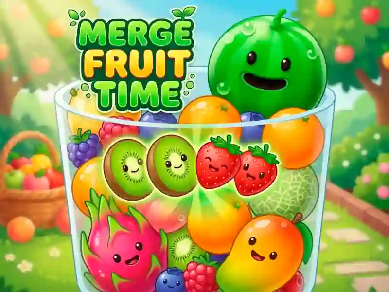 Spel Merge Fruit Time aanlyn