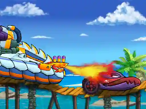 Spel Car Eats Car Sea Adventure aanlyn